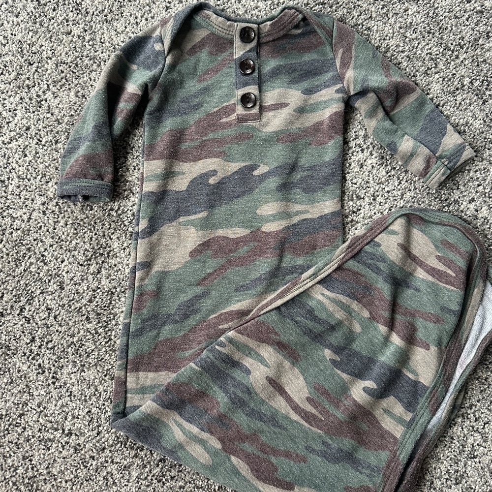 Gigi & Max Camo Gown